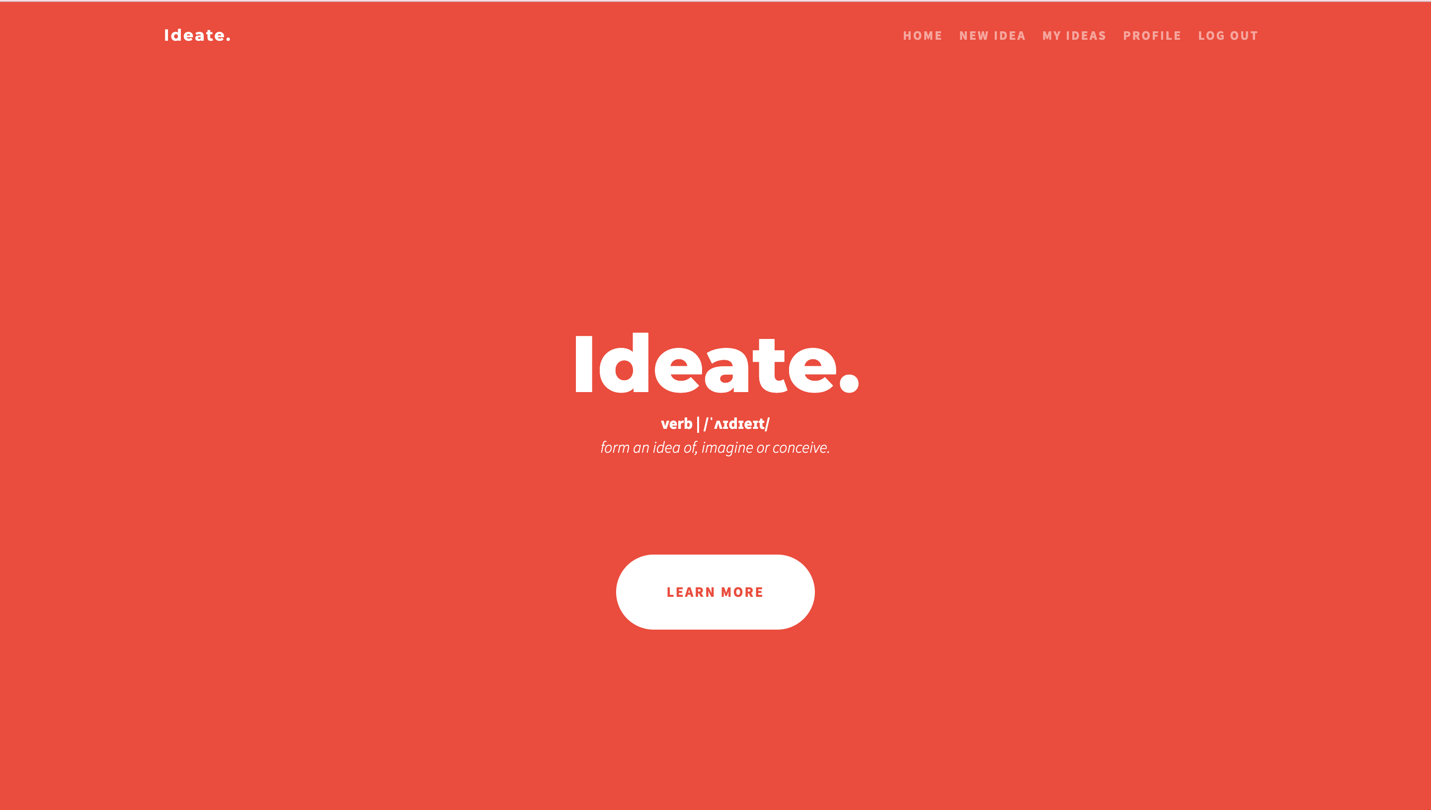 An image of the Ideate Forum project.